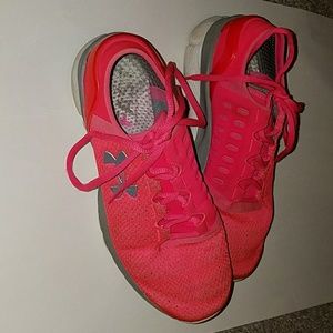 Pink Under Armour Sneakers
